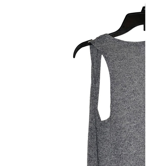 LulaRoe Women's Sweater Open Long Duster Collarless Sleeveless Cardigan Gray XS - Picture 8 of 10